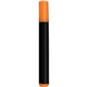 a fluorescent orange brite spots(r) fluorescent highlighters with black barrel - usa made