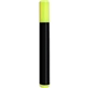 a fluorescent yellow brite spots(r) fluorescent highlighters with black barrel full color decal - usa made