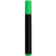 a fluorescent green brite spots(r) fluorescent highlighters with black barrel full color decal - usa made