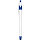 a reflex blue iwriter(r) silhouette - stylus retractable ball point pen (black writing ink)