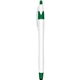 a green iwriter(r) silhouette - stylus retractable ball point pen (black writing ink)