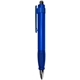 a blue xl jumbo retractable pen with rubber grip