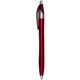 a red silhouette metallic - retractable ball point pen