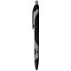 a cool gray 5 gel sport soft touch rubberized hybird ink gel pen - black ink