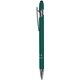 a green iwriter(r) exec - stylus soft touch rubberized metal ball point pen