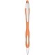 a orange gel sport soft touch rubberized hybrid ink gel pen