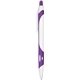 a purple gel sport soft touch rubberized hybrid ink gel pen