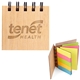 a group of mini bamboo sticky note set