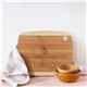 a group of the gosford 11- inch two - tone bamboo cutting board