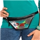 a group of clear pvc fanny pack