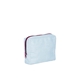 aerial view a beach wash denim bag & fuchsia zipper denim busy bee pouch, image 2 of 2
