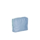 aerial view a french wash denim bag & easy breezy zipper denim busy bee pouch, image 2 of 2