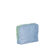 aerial view a french wash denim bag & key lime pie zipper denim busy bee pouch, image 2 of 2