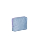 aerial view a french wash denim bag & lavender zipper denim busy bee pouch, image 2 of 2