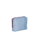 aerial view a french wash denim bag & nantucket red zipper denim busy bee pouch, image 2 of 2
