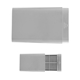 aerial view a gray rabs pill case, image 1 of 3