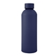 aerial view a navy 25 oz blaire recycled aluminum bottle, image 1 of 3