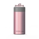 a pink asobu(r) insulated slim can cooler