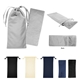 aerial view a group of eye pillow with polyester drawstring pouch, image 2 of 2