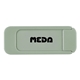 a silver privacy webcam cover
