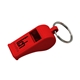 a red plastic whistle k / c