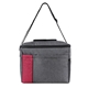 aerial view a dark red mod easy access cooler, image 1 of 4