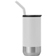 aerial view a white atlantis - 16 oz double wall tumbler - stainless with recycled rpp inner, image 1 of 4