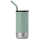 aerial view a green 5585 atlantis - 16 oz double wall tumbler - stainless with recycled rpp inner, image 1 of 3