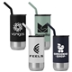 a group of atlantis - 16 oz double wall tumbler - stainless with recycled rpp inner