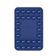 aerial view a navy magsafe magnetic and suction reversal phone holder, image 1 of 5