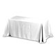 6 3- Sided Throw Style Table Covers Full Color Dye Sublimation Imprint - Fits 6 Foot Table