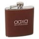 6 oz Leather Over Stainless Steel Flask