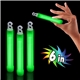 6 Premium Green Glow Sticks