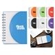 60- Page Lined Spiral Notebook With Interlocking Cover