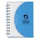 60- Page Lined Spiral Notebook With Interlocking Cover
