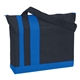 600D Polyester Tri - Band Tote Bag
