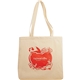 Promotional Cotton Canvas Natural Classic Meeting Tote Bag 14.5 X 15