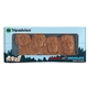 a group of 4.5 oz chocolate molded mount rushmore