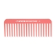 aerial view a rose pink volumizer salon comb, image 1 of 2