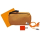 aerial view a orange speck wall, cable and cloth travel set, image 1 of 2