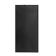 aerial view a black ra solar 8000mah power bank usb - c, image 1 of 4