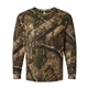 aerial view a realtree apx code five - mens realtree(r) camo long sleeve t - shirt, image 1 of 3