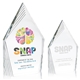 a group of jaffa acrylic peak award