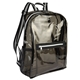aerial view a smoke diamond clear tpu backpack, image 1 of 2