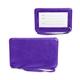 aerial view a purple leeman venezia luggage tag, image 1 of 2