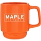 aerial view a orange 16 oz olly - orange, image 1 of 2