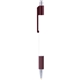 aerial view a burgundy 1817 bright accent trim pen, image 1 of 2