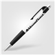 a white smoothy solids ballpoint pen