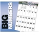aerial view a group of hotline(r) products big numbers appointment calendar - stapled, image 11 of 24