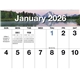 aerial view a group of hotline(r) products big numbers appointment calendar - stapled, image 12 of 24